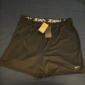 NWT Size 1x Nike Women’s Black Dri Fit Shorts